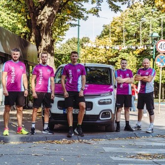 MojSan Team na AUDI B2B RUN: Prvi kilometri za jači tim i bolji san